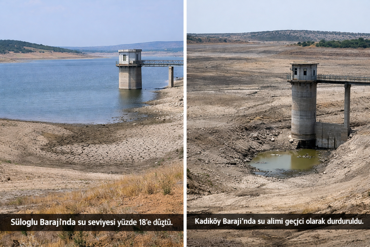 Edirne’de Kuraklık Alarmı: Barajlar Kritik Eşiğin Altında
