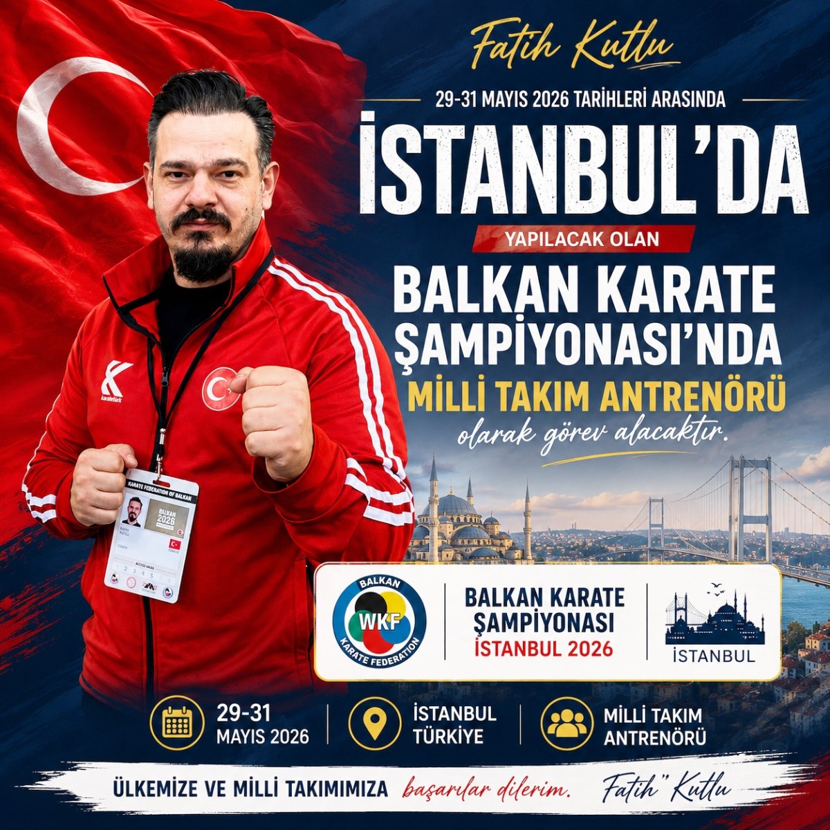 Edirneli Antrenör Milli Takım İçin Görev Alacak!